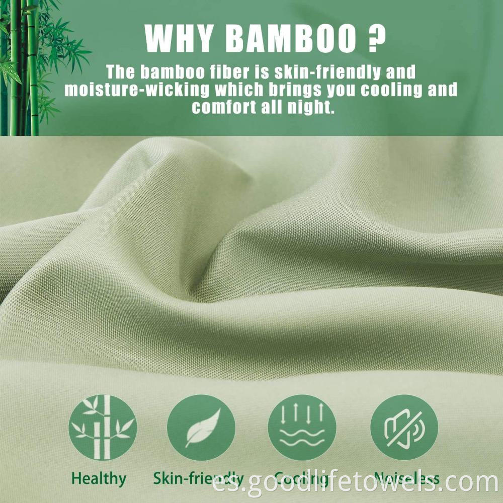 Eco Friendly Bamboo Cooling Envelope Pillow Cover